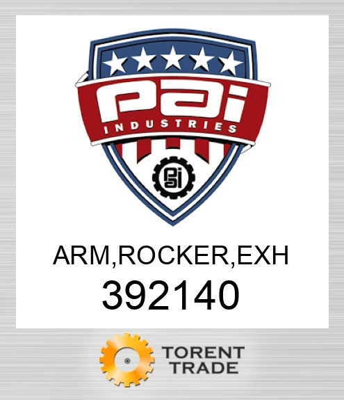 392140 Arm, rocker, exh PAI INDUSTRIES