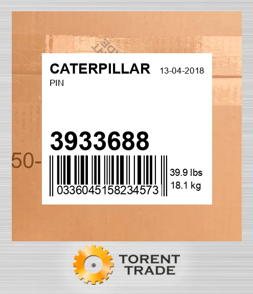 3933688 Штифт CATERPILLAR