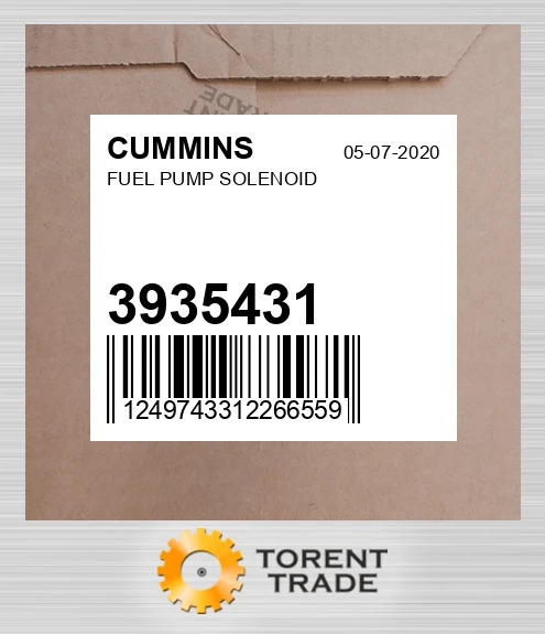 3935431 Паливний насос Соленоїд CUMMINS NEW AFTERMARKET