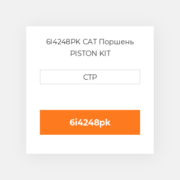 6I4248PK CAT Поршень PISTON KIT