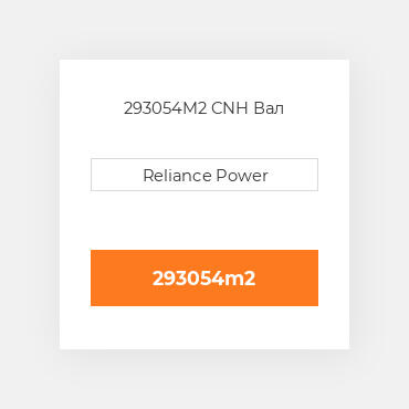 293054M2 CNH Вал