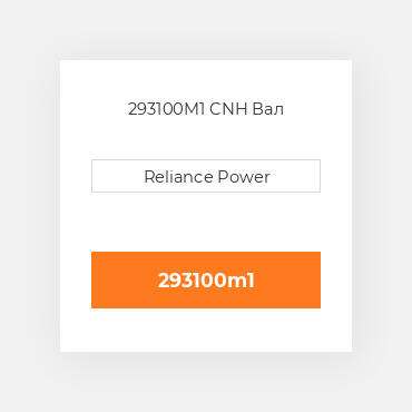 293100M1 CNH Вал