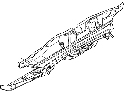 F77Z-7C391-AA Панель приладів