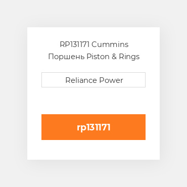 RP131171 Cummins Поршень Piston & Rings .75mm