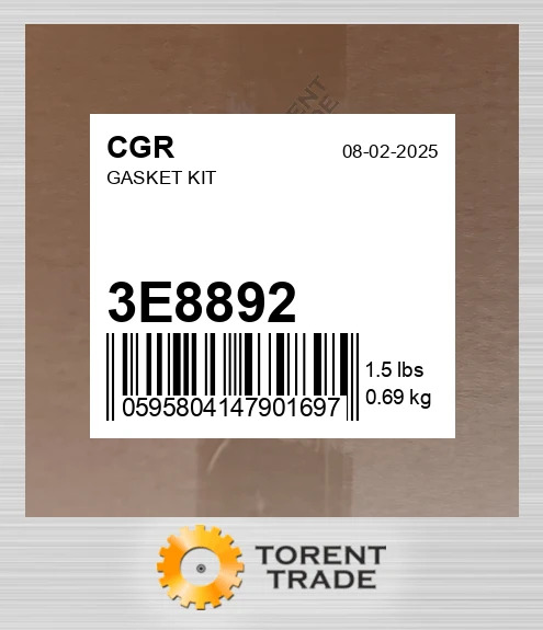 3E8892 Набір прокладок CGR