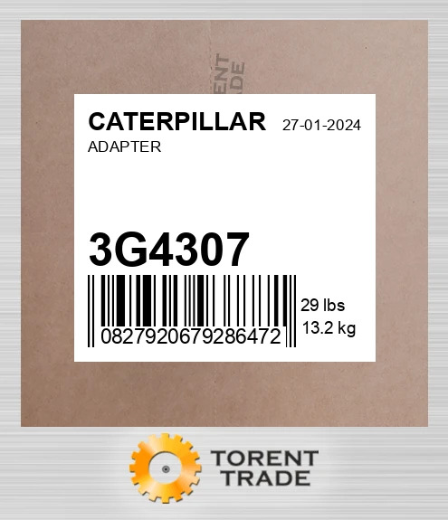 3G4307 Адаптер CATERPILLAR