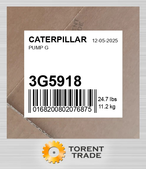 3G5918 Насос G CATERPILLAR