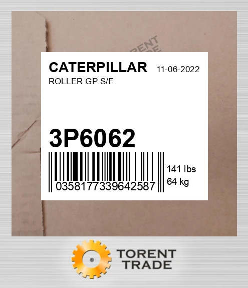 3P6062 Група ролика S/F CATERPILLAR