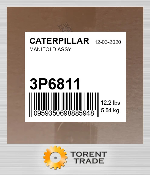 3P6811 КОЛЕКТОР У ЗБОРІ CATERPILLAR