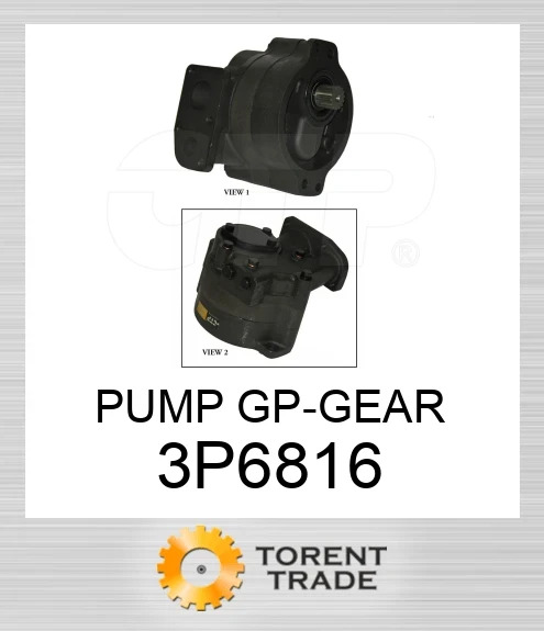 3P-6816 Група шестеренного насоса BLUMAQ