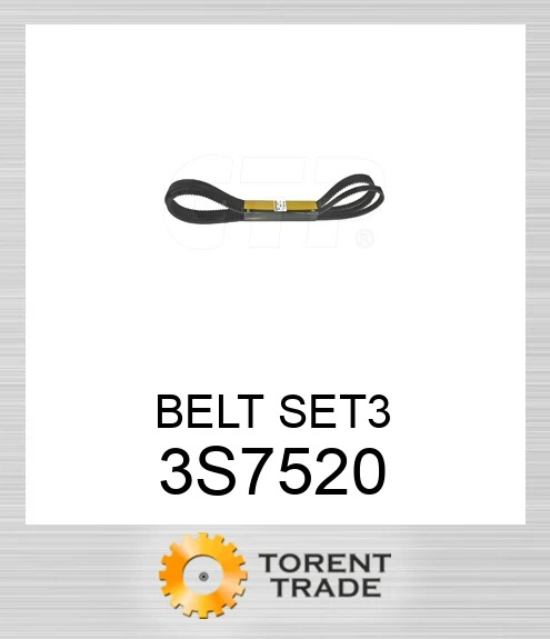 3S-7520 Набір ременів 3 BLUMAQ