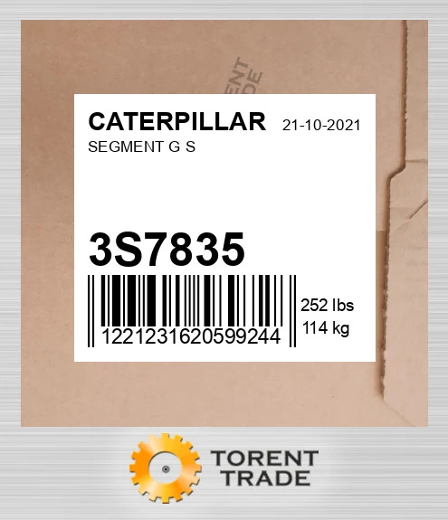 3s7835 Сегмент G S CATERPILLAR