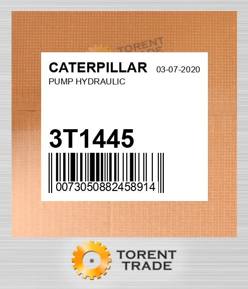 3T1445 Насос, Гідравлічний CATERPILLAR NEW AFTERMARKET