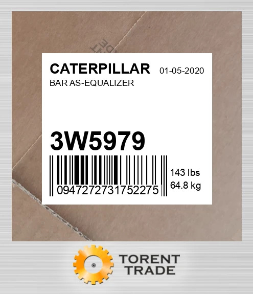 3W5979 Збірка вирівнювальної балки CATERPILLAR