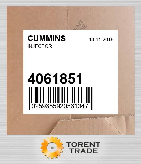 4061851 Форсунка CUMMINS NEW AFTERMARKET