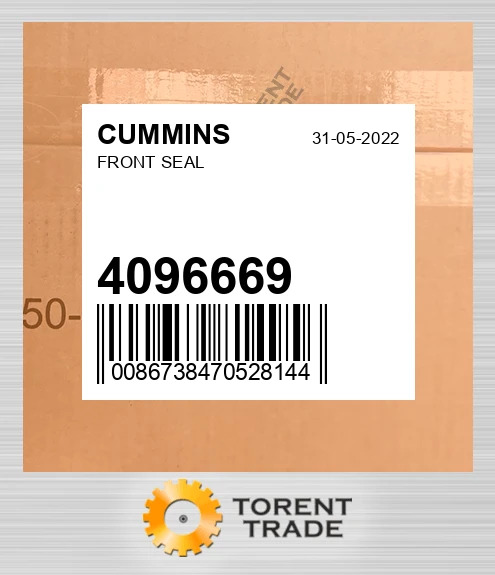 4096669 FRONT Ущільнювач CUMMINS NEW AFTERMARKET