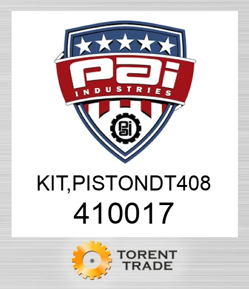 410017 Комплект, pistondt 408 PAI INDUSTRIES