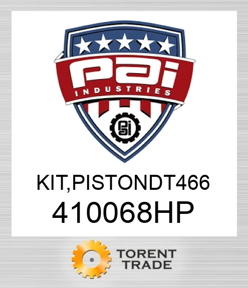 410068HP Комплект, pistondt 466 PAI INDUSTRIES