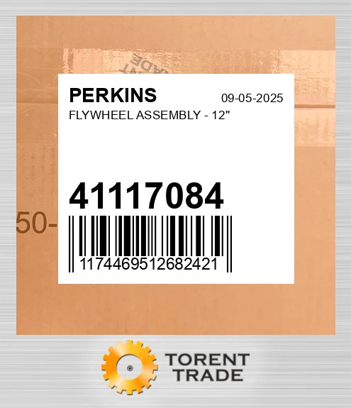 41117084 Маховик Вузол - 12'' PERKINS NEW AFTERMARKET