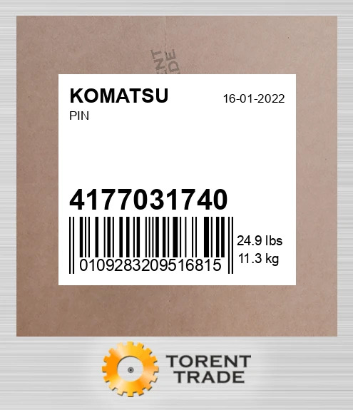 4177031740 Штифт KOMATSU