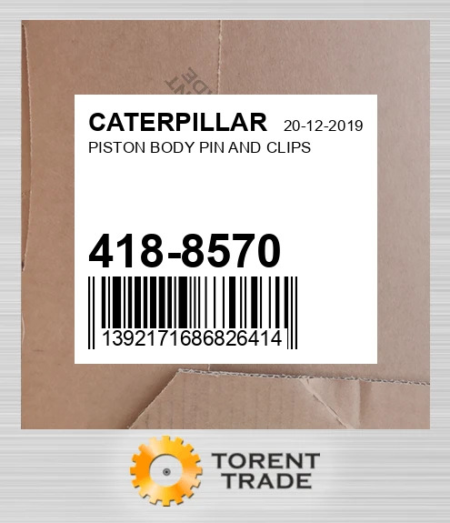 418-8570 Поршень корпус CATERPILLAR NEW AFTERMARKET