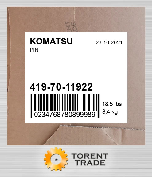 4197011922 Палець CATERPILLAR NEW AFTERMARKET