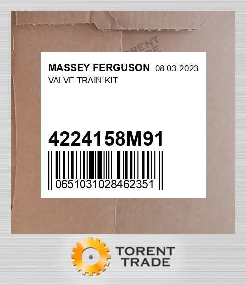4224158M91 Комплект клапанного механізму MASSEY FERGUSON NEW AFTERMARKET