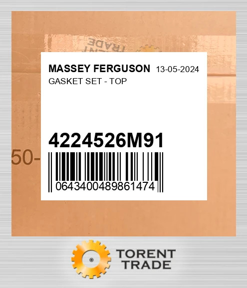 4224526M91 Комплект верхніх прокладок MASSEY FERGUSON NEW AFTERMARKET
