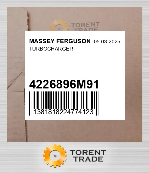 4226896M91 Турбонагнітач MASSEY FERGUSON NEW AFTERMARKET