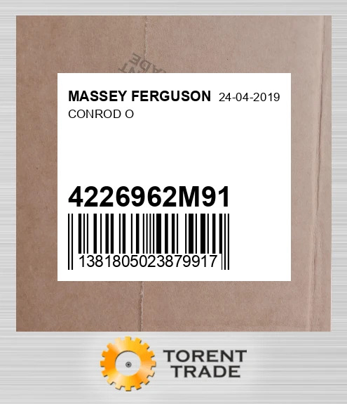 4226962M91 Шатун O MASSEY FERGUSON NEW AFTERMARKET