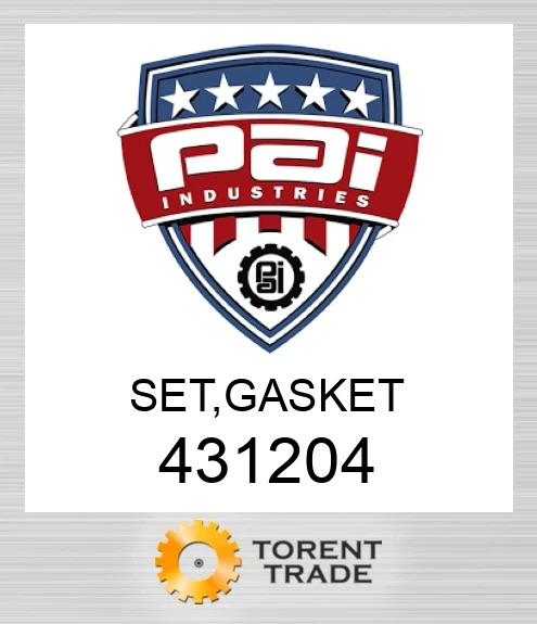 431204 Комплект, прокладка PAI INDUSTRIES