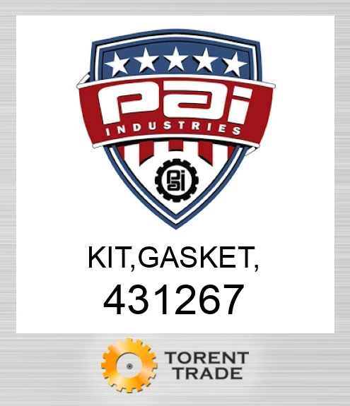 431267 Комплект, прокладка, PAI INDUSTRIES