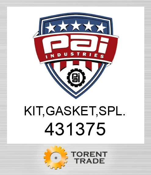 431375 Комплект, прокладка, spl PAI INDUSTRIES