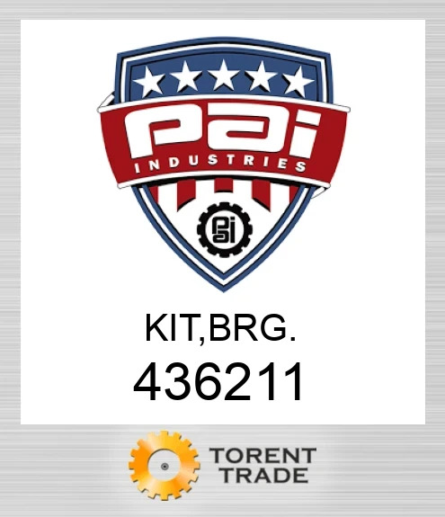 436211 Комплект, підшипник. PAI INDUSTRIES