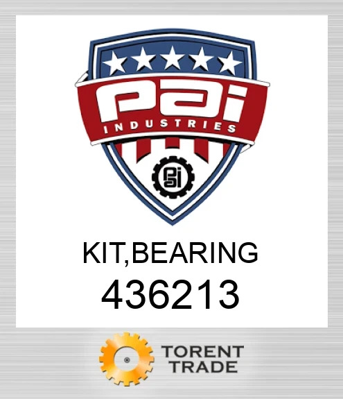 436213 Комплект, підшипник PAI INDUSTRIES