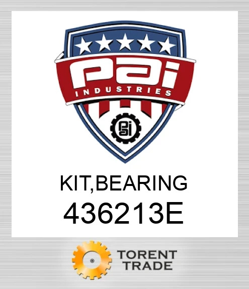 436213E Комплект, підшипник PAI INDUSTRIES