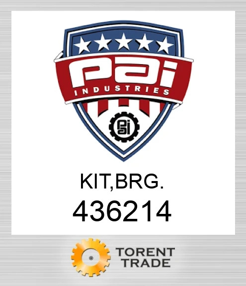436214 Комплект, підшипник.  PAI INDUSTRIES