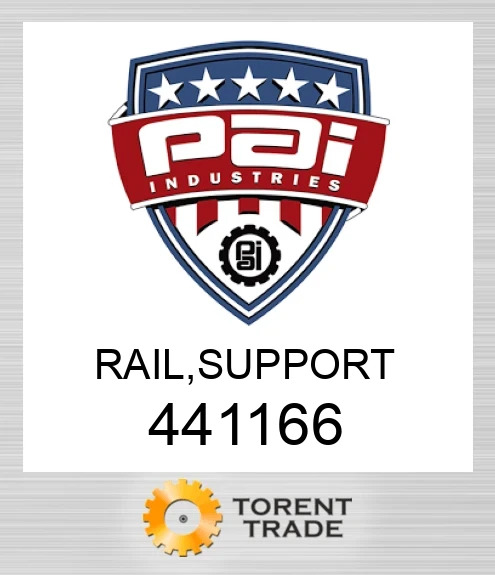 441166 Rail, support PAI INDUSTRIES