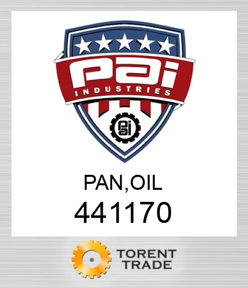 441170 Піддон, масло PAI INDUSTRIES