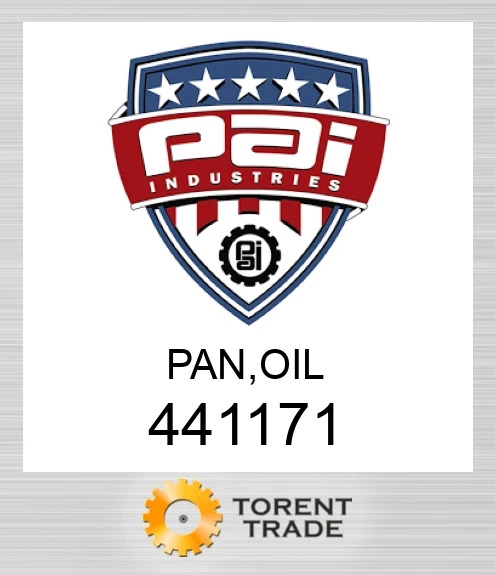 441171 Піддон, масло PAI INDUSTRIES