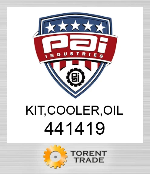 441419 Комплект, охолоджувач, масло PAI INDUSTRIES