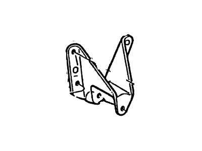 AC2Z-18568-B Передня пружина Кронштейн
