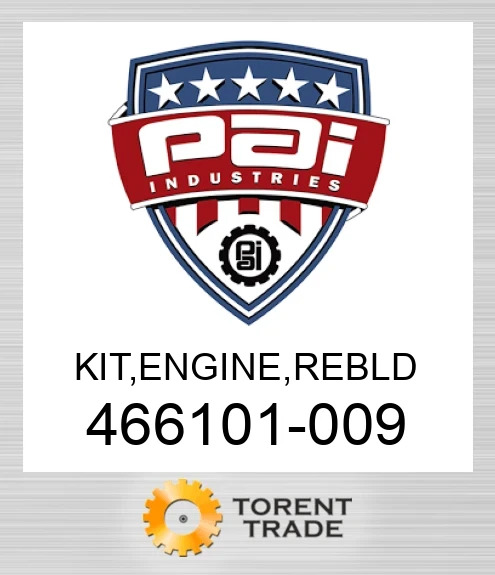 466101-009 Комплект, двигун , rebld PAI INDUSTRIES