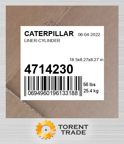4714230 ВКЛАДИШ-ЦИЛІНДР CATERPILLAR