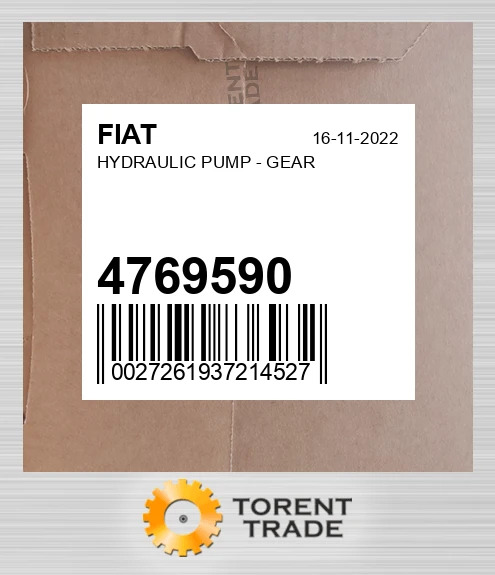 4769590 Гідравлічний Насос - Шестерня FIAT NEW AFTERMARKET