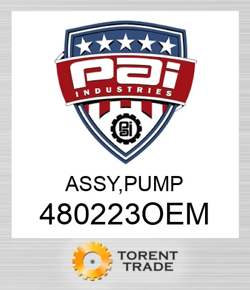 480223OEM Вузол, насос PAI INDUSTRIES