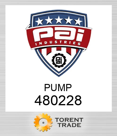 480228 Насос PAI INDUSTRIES