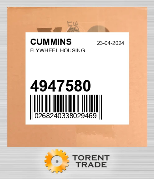 4947580 Маховик корпус CUMMINS NEW AFTERMARKET