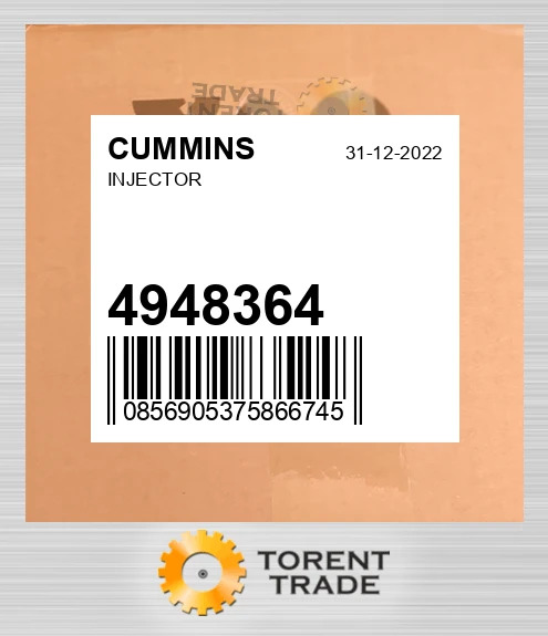 4948364 Форсунка CUMMINS NEW AFTERMARKET