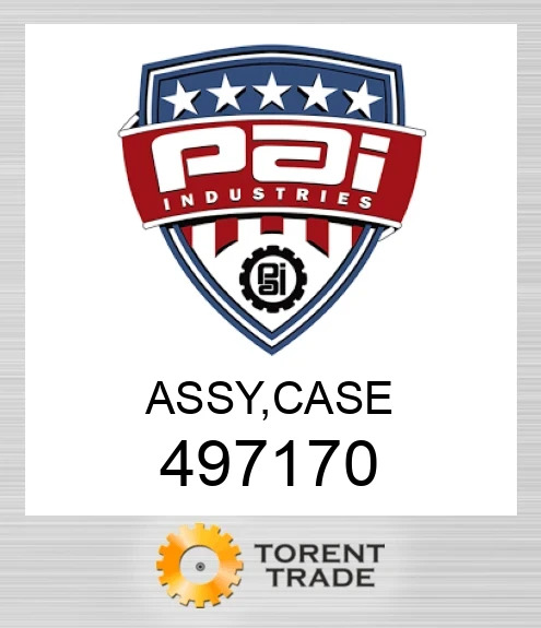 497170 Assy, case PAI INDUSTRIES
